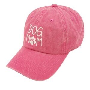 🖤 10A. “Dog Mom” Vintage Wash Cap
